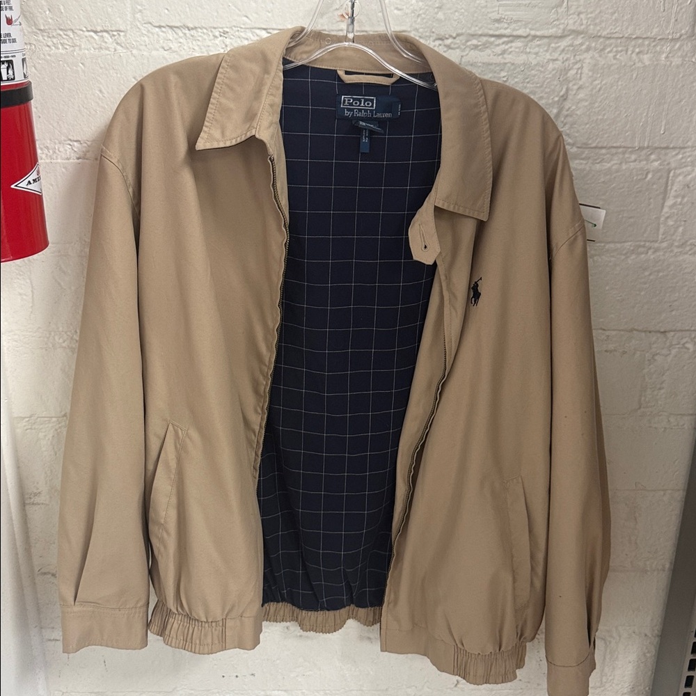 Polo by Ralph Lauren Men's Tan Lightweight Jacket